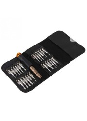 25 in 1 Screwdriver Set First Aid Repair Opening Tools Pentalobe Torx Phillips Screwdrivers Kit for Phone PC Watch Camera