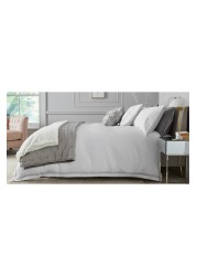 Collection Luxe 600 Thread Count 100% Cotton Sateen Duvet Cover And Pillowcase Set