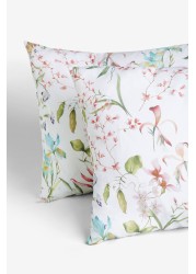 100% Cotton 180 Thread Count Regency Floral Duvet Cover and Pillowcase Set