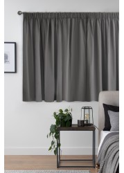 Cotton Curtains Pencil Pleat Blackout/Thermal