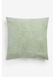 Leaf Velvet Matalasse Cushion