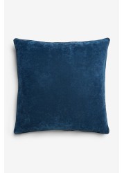 Soft Velour Cushion Large Square