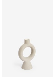 Sculptural Ceramic Candlestick