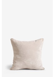 Soft Velour Cushion Large Square