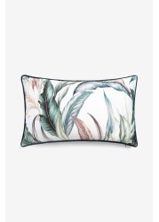 Sasa Floral Leaf Cushion