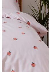 Skinnydip Peachy Duvet Cover and Pillowcase Set