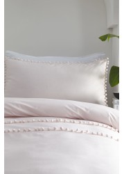 Appletree Lyra Pom Pom Duvet Cover and Pillowcase Set