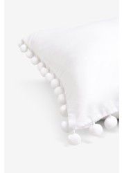 Pom Pom Duvet Cover And Pillowcase Set