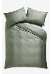 Collection Luxe 400 Thread Count 100% Egyptian Cotton Sateen Duvet Cover And Pillowcase Set