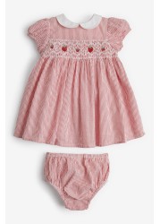 Baby Dress And Knickers Set (0mths-2yrs)