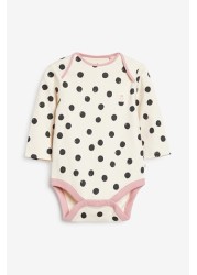 3 Pack Long Sleeve Baby Bodysuits (0mths-3yrs)