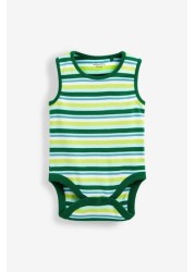 Baby 3 Pack Vest Bodysuits (0mths-3yrs)