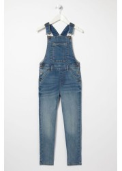 FatFace Blue Skinny Dungarees