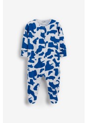 5 Pack Baby Sleepsuits (0-2yrs)