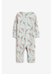 Baby 3 Pack Footless Sleepsuits (0mths-3yrs)