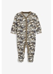 Baby 3 Pack Sleepsuits (0mths-2yrs)