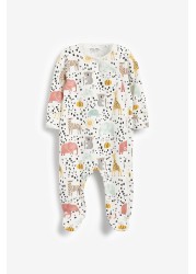 3 Pack Baby Sleepsuits (0mths-2yrs)