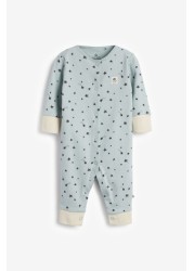 Baby 3 Pack Footless Sleepsuits (0mths-3yrs)