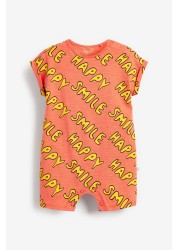 4 Pack Baby Printed Rompers (0mths-3yrs)