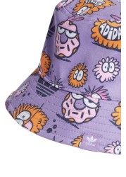 adidas Originals Kevin Lyons Designer Kids Purple Bucket Hat