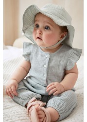 Baby Low Back Summer Bucket Hat (0mths-2yrs)