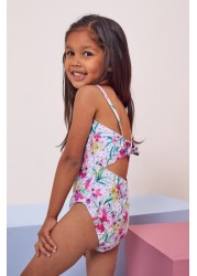 Lipsy Mini Bow Back Swimsuit