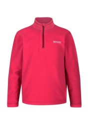 Regatta Pink Hot Shot II Overhead Half Zip Fleece Top