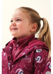 Regatta Pink Peppa Pig Muddy Puddle Waterproof Jacket