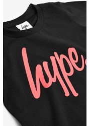 Hype. T-Shirt and Cycling Short Loungewear Set