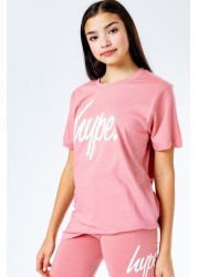 Hype. T-Shirt and Cycling Short Loungewear Set