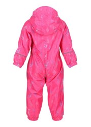 Regatta Pink Pobble Waterproof Puddlesuit