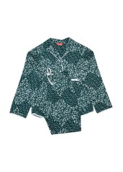 Cyberjammies Heart Ditsy Print Long Sleeved Pyjamas