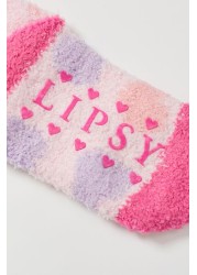 Lipsy 2 Pack Cosy Printed Socks