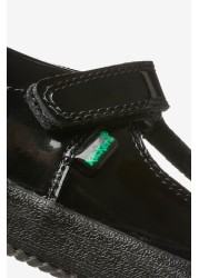 Kickers® Infants Kariko T-Bar Patent Leather Hook And Loop Shoes