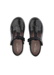 Start-Rite Poppy Black Patent Leather T Bar School Shoes