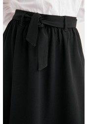 Tie Front School Skirt (3-16yrs)