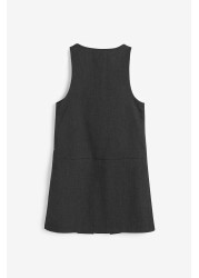 Zip Front School Pinafore (3-14yrs) Slim Fit