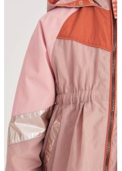 Baker by Ted Baker Pink Colourblock Rain Mac Jacket