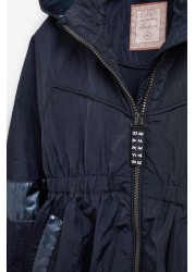 Baker by Ted Baker Navy Rain Mac Jacket