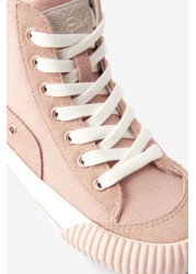 Canvas High Top Trainers