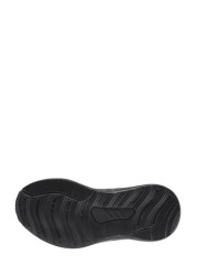 adidas Black Fortarun Youth + Junior Trainers