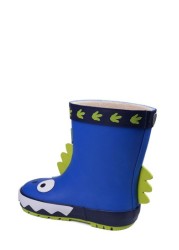 ToeZone Blue Dinosaur Wellies