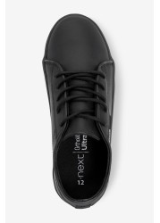 Leather Lace-Up Shoes