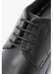 Leather Lace-Up Shoes