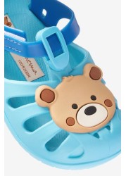 Ipanema Blue Baby Bear Embellished Pump Sandals