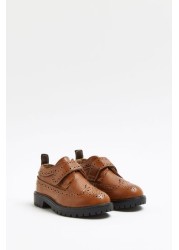 River Island Brown Chunky Brogues