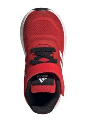 adidas Duramo 10 Infant Red Strap Trainers