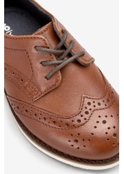 Leather Brogues Standard Fit (F)