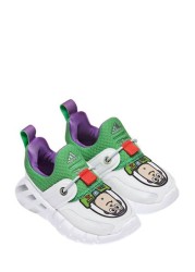 حذاء رياضي أبيض للأطفال RapidaZen Buzz من adidas