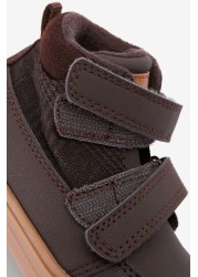 Warm Lined Touch Fastening Boots Standard Fit (F)